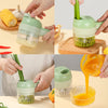 QuickChopp™ - 10x Faster Peeling, Cutting, Chopping & Cleaning