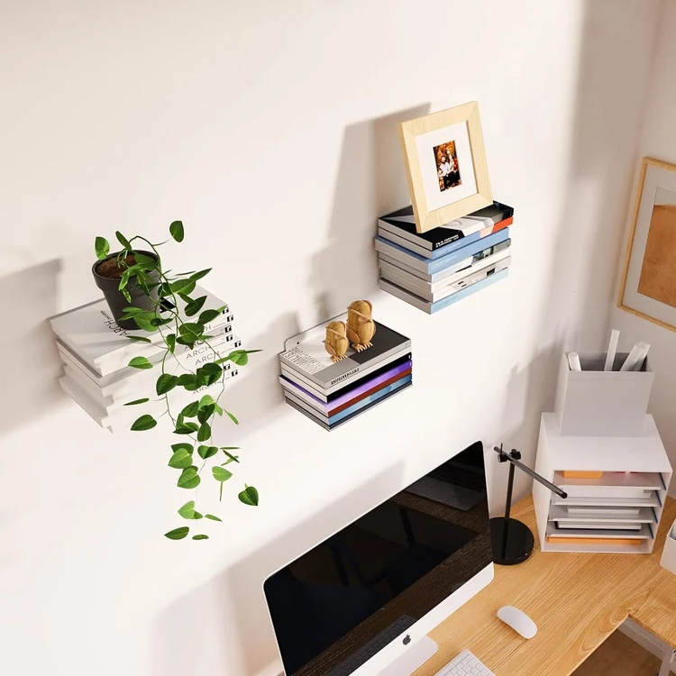 Shelfy™ | Showcase Your Books with Magic Using This Invisible Shelf