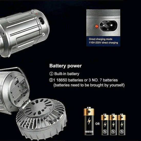 Solarventy™ | 6-in-1 Portable Solar LED Camping Lamp | 50% OFF