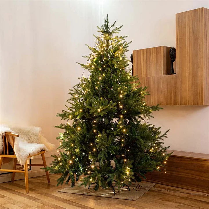 Christmas Tree Waterfall Lights