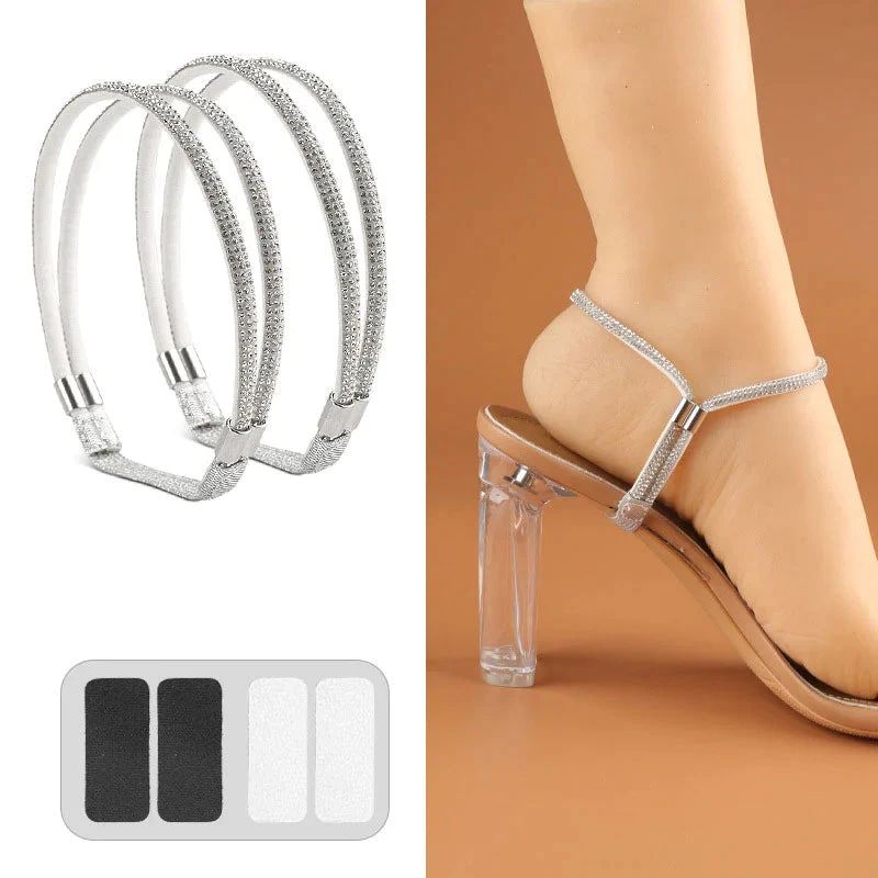 Elasticgant™ | Elastic Shoe Straps for High Heels (1 Pair)