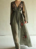 Shanti™ | Elegant Maxi Dress with Floral Print
