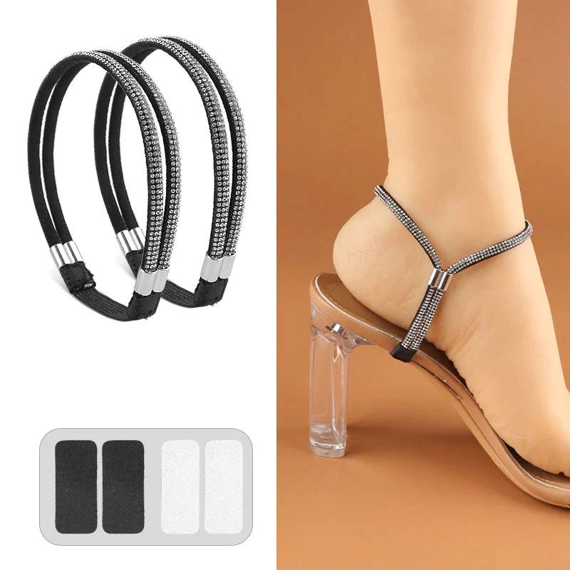 Elasticgant™ | Elastic Shoe Straps for High Heels (1 Pair)