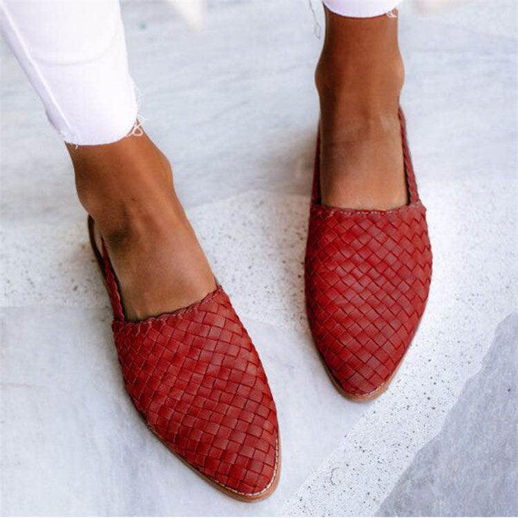 Mezelle – Comfortable Woven Slingback Sandals