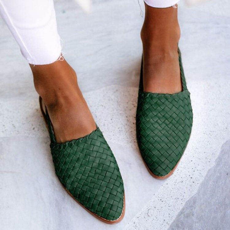 Mezelle – Comfortable Woven Slingback Sandals