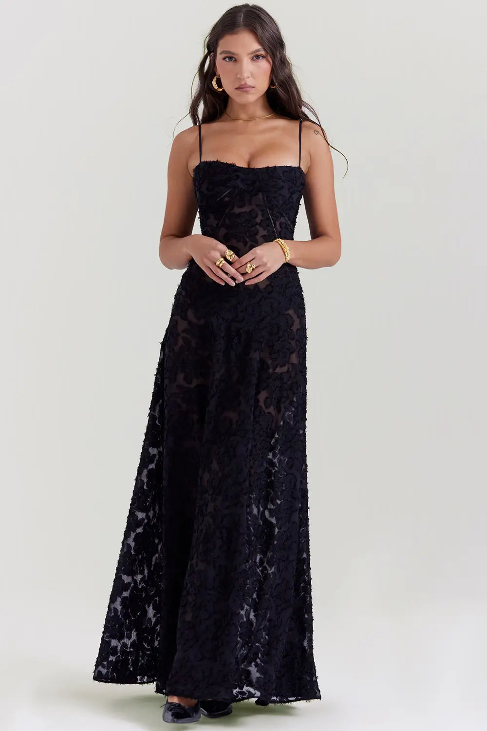 Quincy™ | Elegant and timeless long dress for any occasion