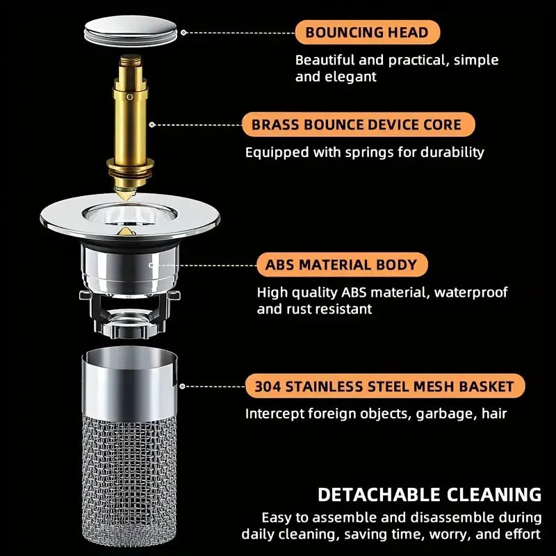 Filter - Keep Your Sink Clear Without a Plumber!