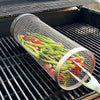 GrillTwist™ | Rotating Grill Basket for Effortless and Even Cooking