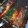 GrillTwist™ | Rotating Grill Basket for Effortless and Even Cooking