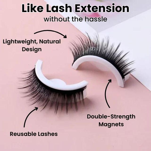 InstaLash Magnetic Eyelash Set™ | Fast & Natural Beauty