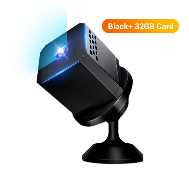 SicherBlick™ | Compact HD Security Camera with Night Vision and App Control