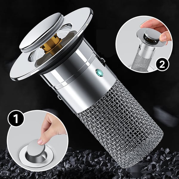 Filter - Keep Your Sink Clear Without a Plumber!