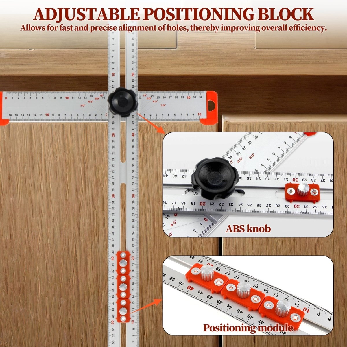 MarkLine Pro – Sliding Marking Ruler for Precise Millimeter Measurements