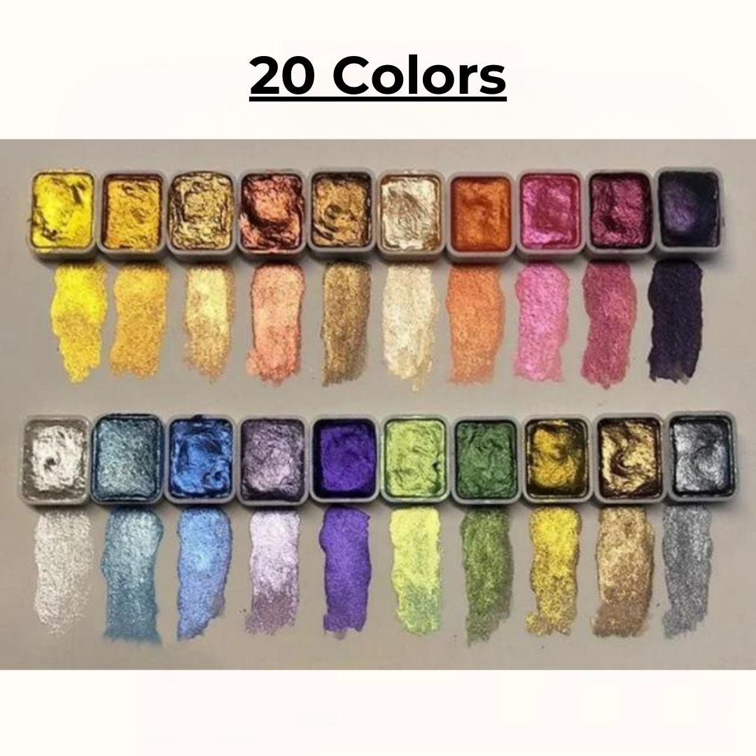 Aquarell Pearl™ Pro – Shiny Colors with Wow Effect