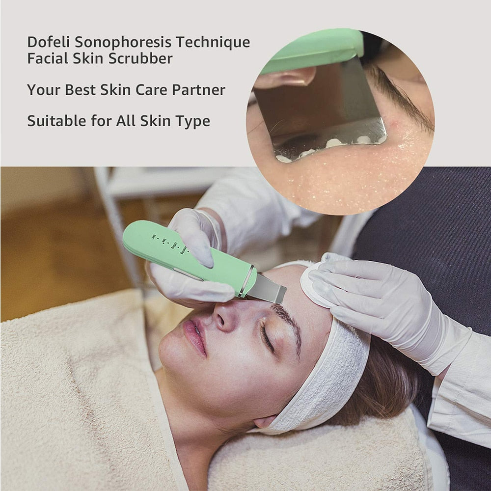 SkinPulse™ - Professional Ultrasound Skin Cleaning