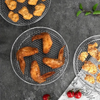Multi-layered Baskets for Air Fryers with 2 Free Heat-Resistant Tongs