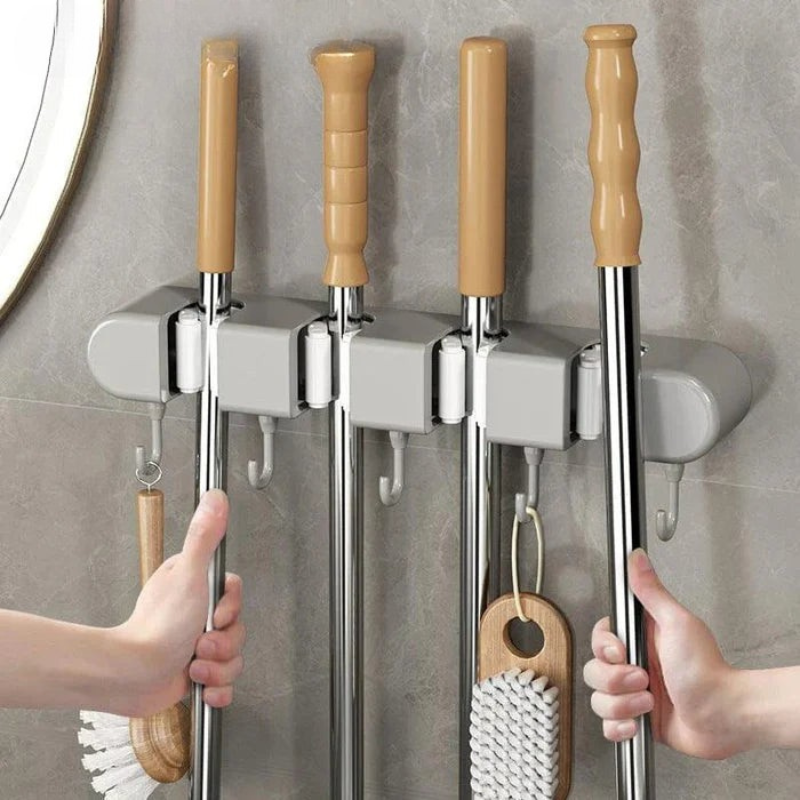 Universal wall mount for household tools