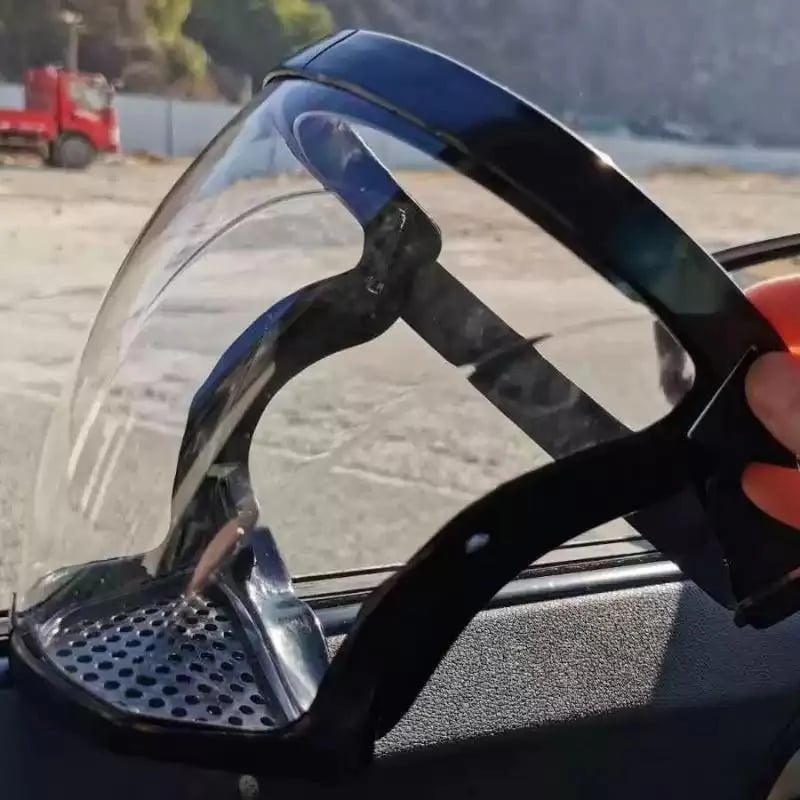 Full Face Protection Large Transparent Face Visor