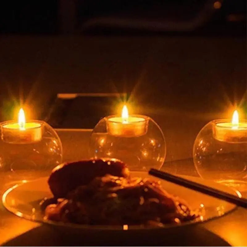 2+1 Free | Crystal Ball Candle Holder