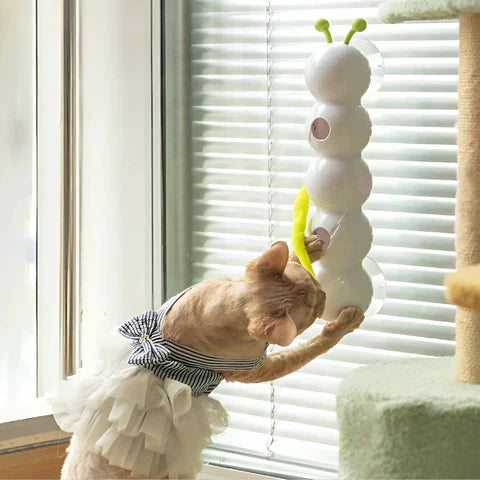 FurrWhirl – Interactive Cat Toy with Worm Motion