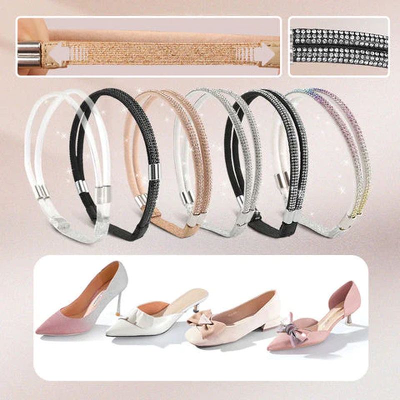 Elasticgant™ | Elastic Shoe Straps for High Heels (1 Pair)