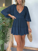 Pink Laura™ | Lace Crochet Romper Dress