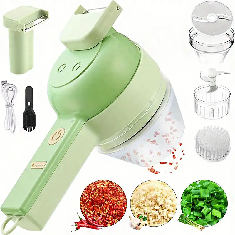 QuickChopp™ - 10x Faster Peeling, Cutting, Chopping & Cleaning