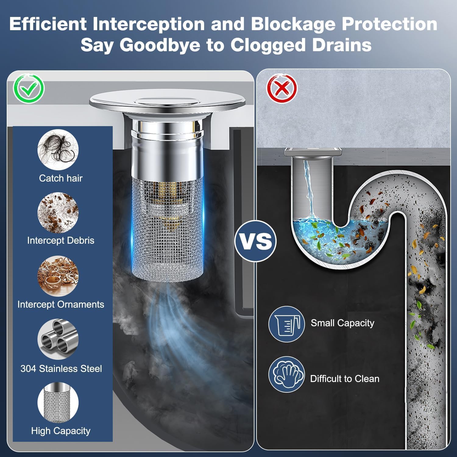 Filter - Keep Your Sink Clear Without a Plumber!