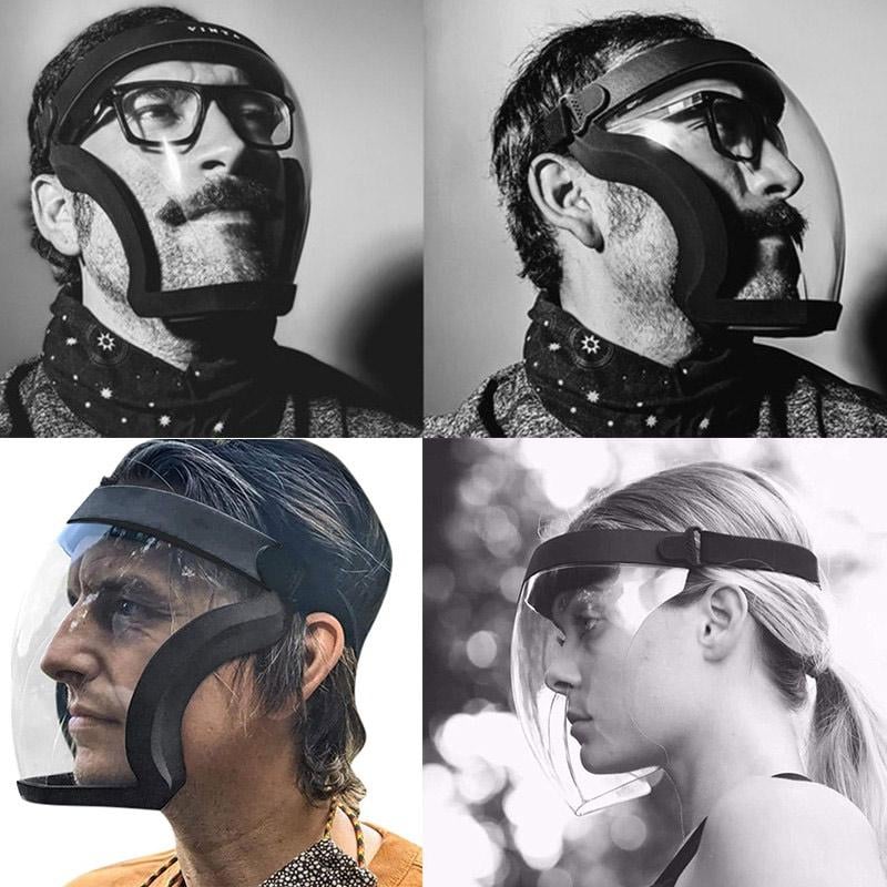 Full Face Protection Large Transparent Face Visor