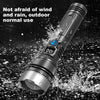 Survival LED Flashlight 2025 – As bright as a lightsaber with power bank function