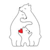 Bear Family Wooden Puzzle™ | The Ultimate Gift of Family Love
