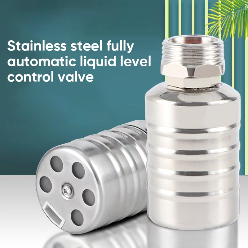 HydroLevel® – Compact Stainless Steel Valve with Precision – Automatic Water Level Control