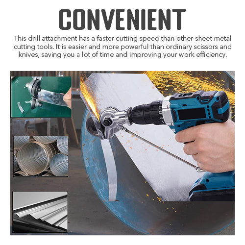 Electric Drill Shear™ - Turns a Drill into a Shear