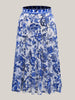 Flora™ | Two-Piece Swimsuit with Floral Pattern and Ruffled Mesh, Sarong