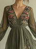 Shanti™ | Elegant Maxi Dress with Floral Print