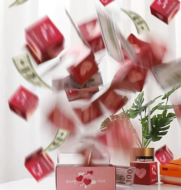 Surprise Gift Box | Surprise your loved ones with a unique and unforgettable gift (10 Bounce Boxes included)