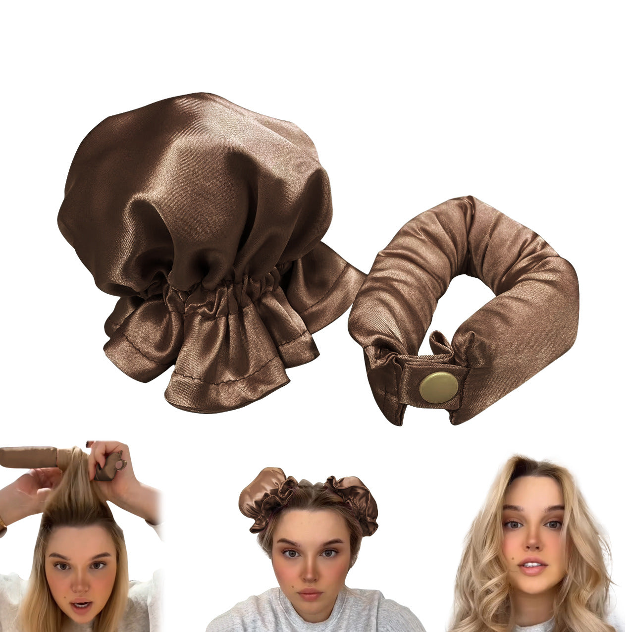 InstaCurl™ | Achieve Silky Curls Without Heat and Effort