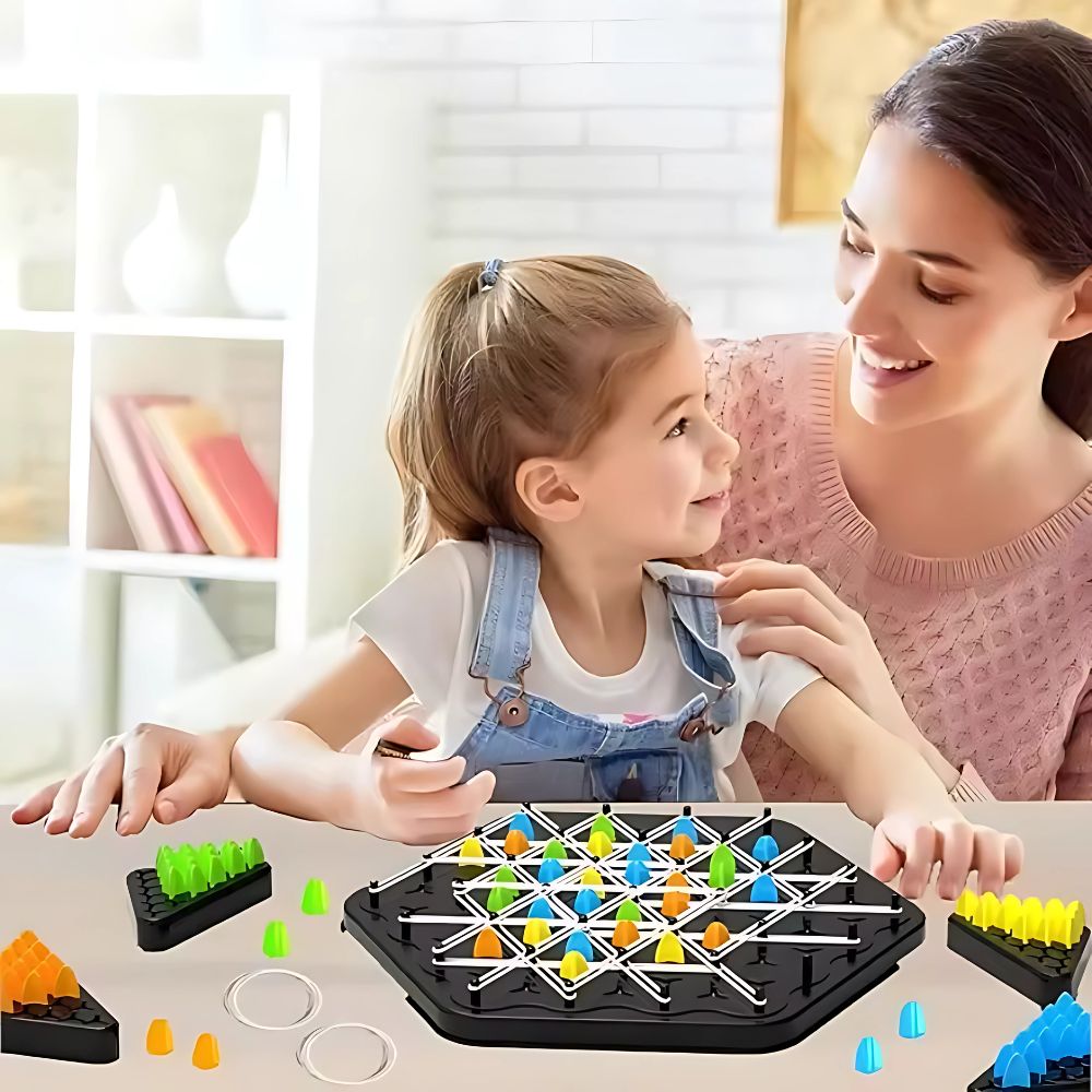 KnotLogic™ | Chain Triangle Chess Game [Last Day Discount]