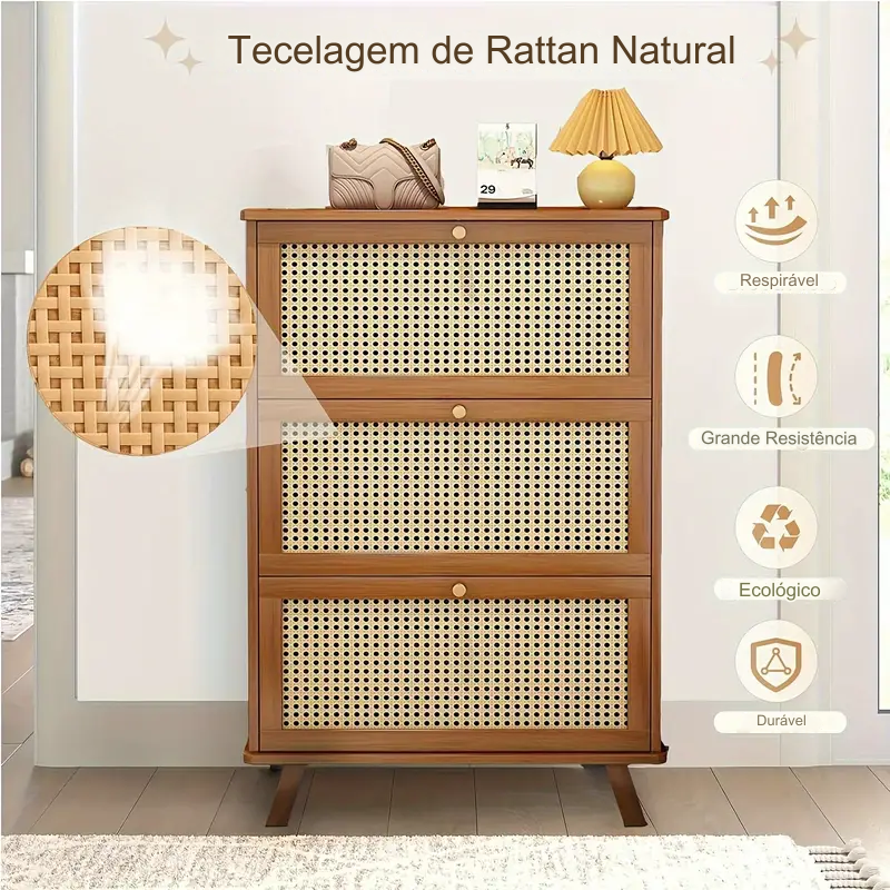 BambuHome™ | Sustainable Shoe Rack with Stylish Design