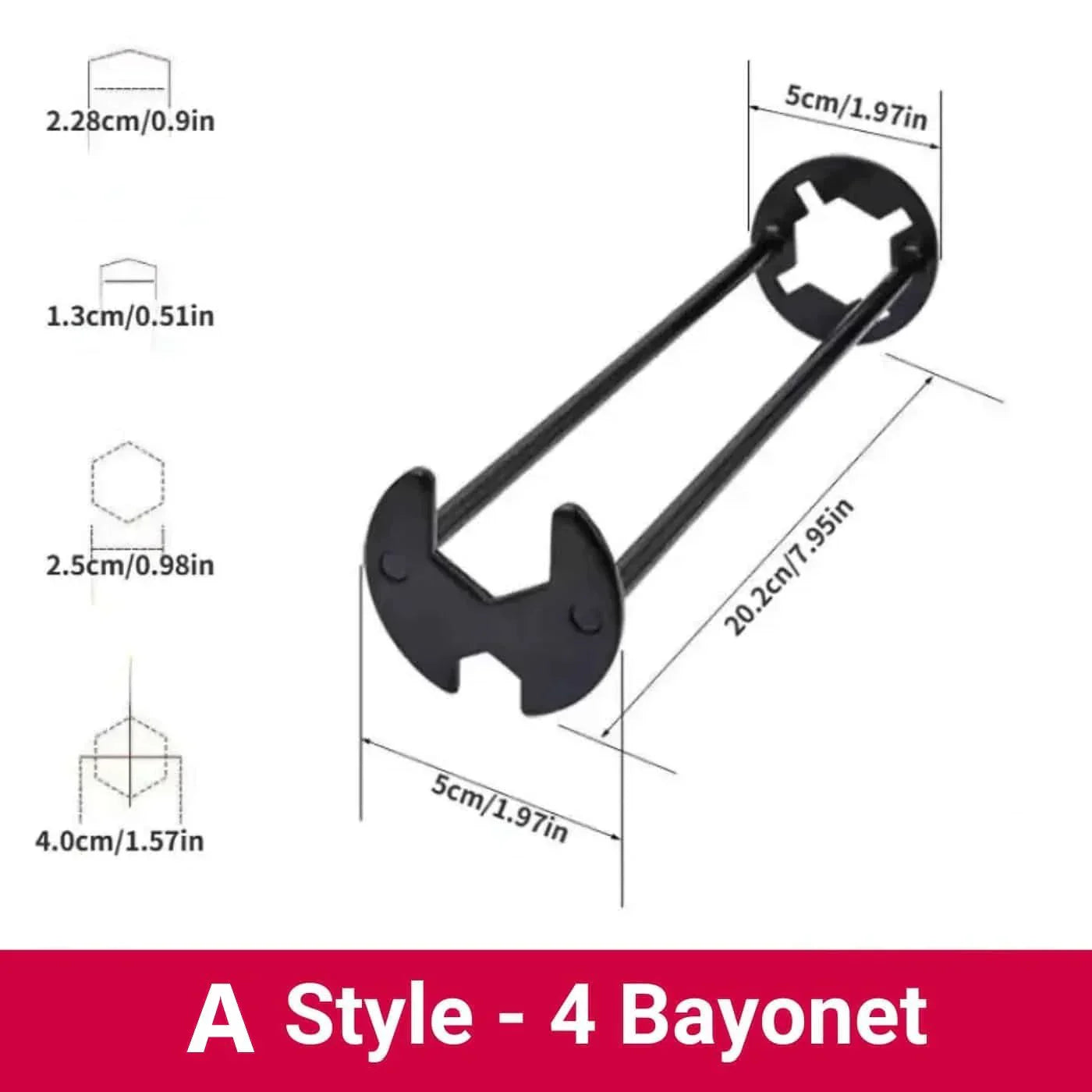 SinkMaster | Multi-Function Faucet Wrench