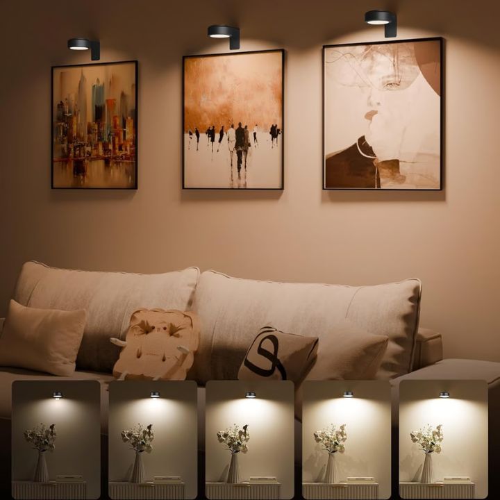 LumiFrame™ – Magnetic LED Picture Light | Dimmable & Rechargeable (1+1 Free)