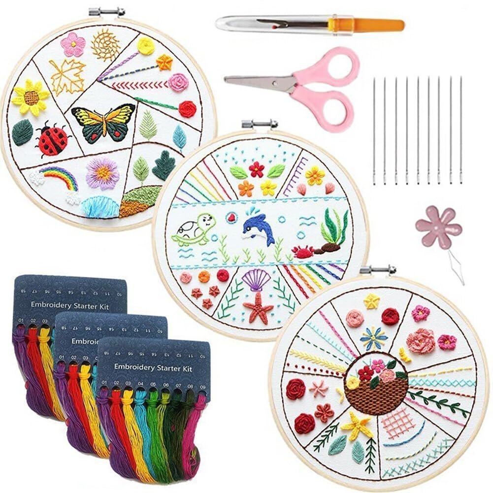 Embroidery Kit for Beginners