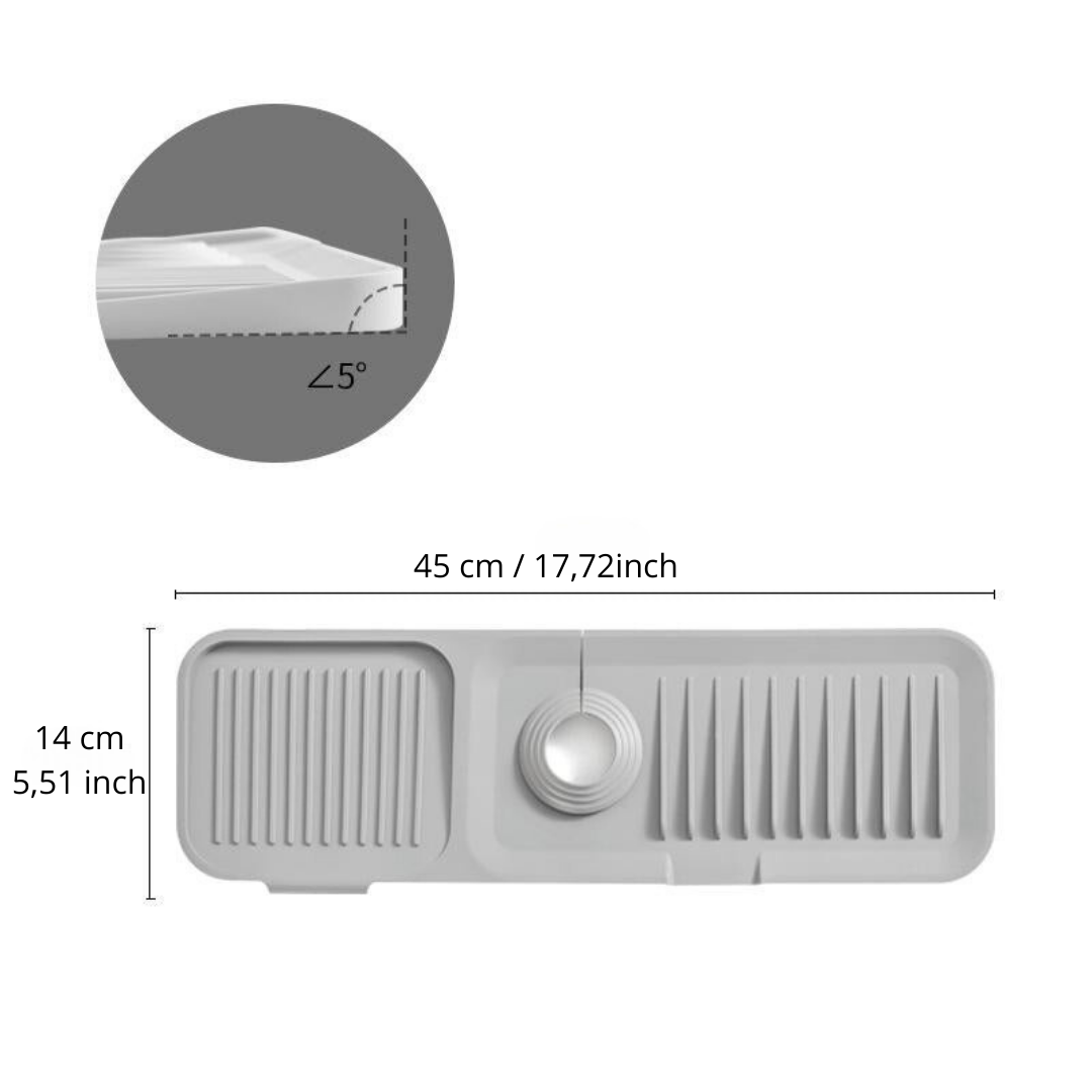 Silicone Drip Mat: Fast and Safe Drying