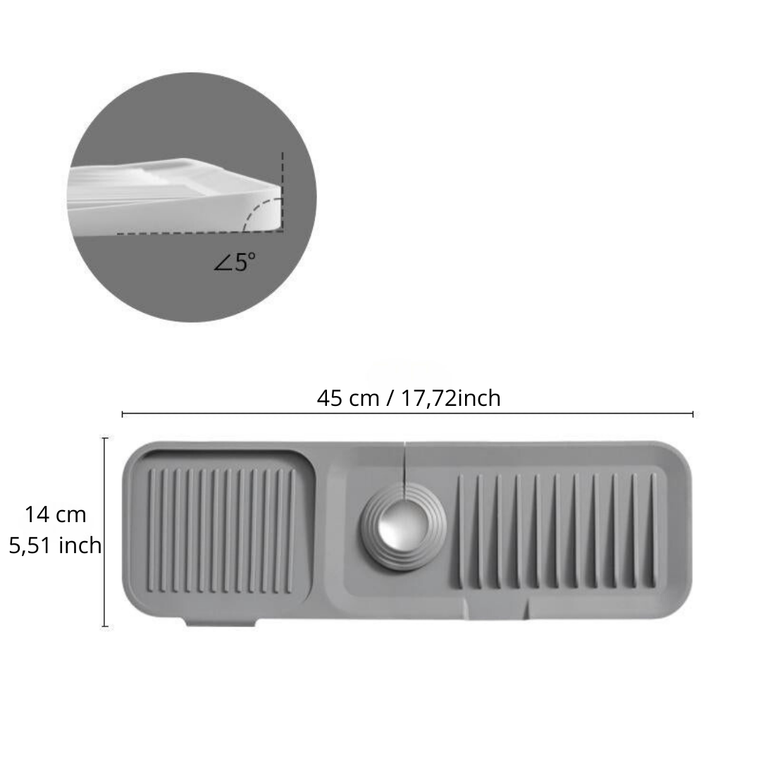Silicone Drip Mat: Fast and Safe Drying