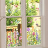 1+1 Free | Colorful Flower Stickers for Your Windows
