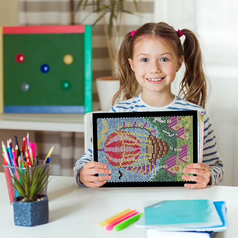 100 Paint-by-Numbers Book Set – Relaxing & Creative Painting Enjoyment