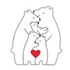 Bear Family Wooden Puzzle™ | The Ultimate Gift of Family Love