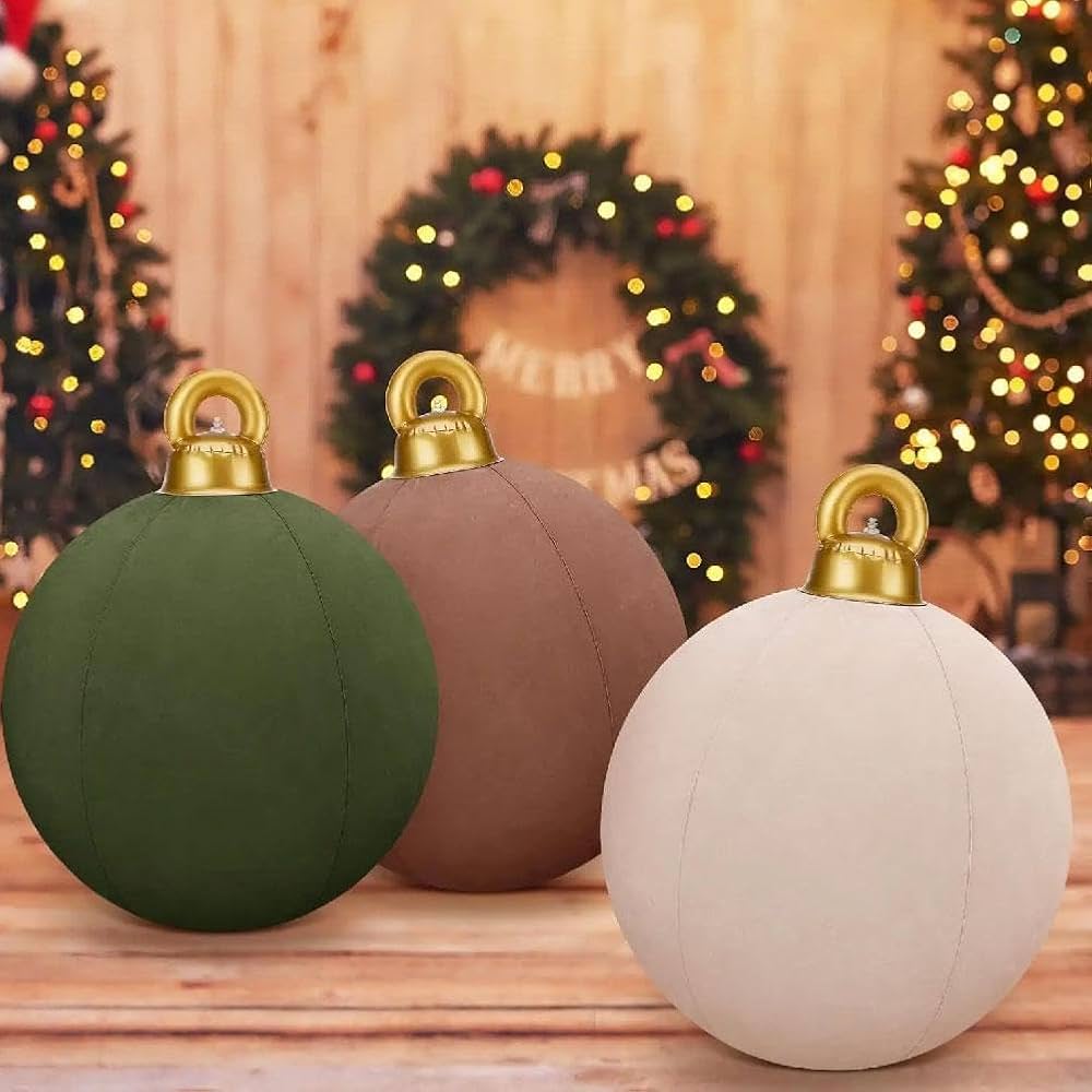 Large Inflatable Christmas Ornaments — Stylish & Surprising Decoration Idea