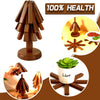 WalnutGrip™ | 3-piece Magnetic Coaster Set Made of Black Walnut Wood for Hot Cookware
