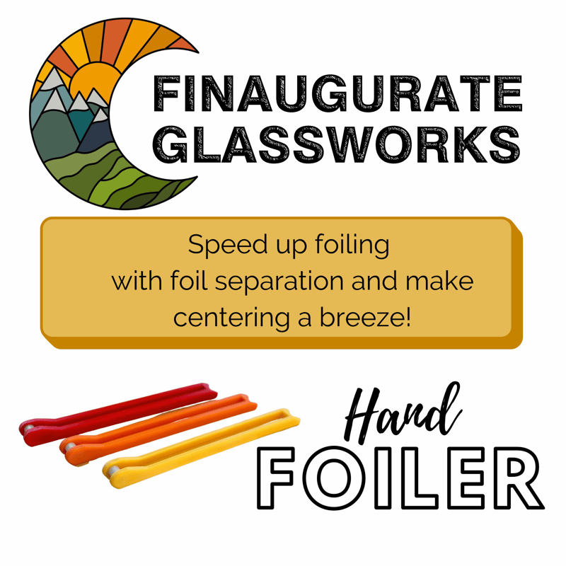 ShineGuard™ | Hand Foil Cutter for Stained Glass